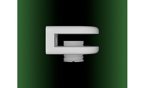 Полицетримач DM 50 WM Білий Матовий ДС Полицетримач DM 50 WM Білий Матовий ДС