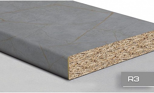 Стільниця LUXEFORM S633 Томиріс 2U R3 4200х700х38 мм