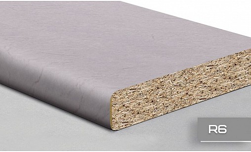 Стільниця LUXEFORM S967 Бiлий Камiнь 2U R6 3050х700х38 мм