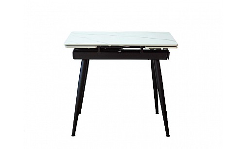 Стіл обідній Connor 900(1400)*750*760 Snow White Matt