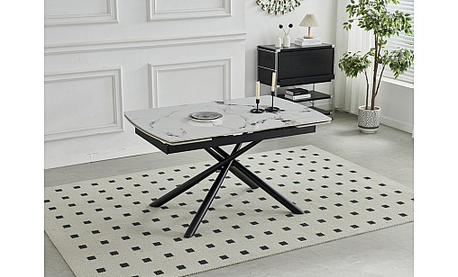 Стіл обідній Philip1400(2000)*900*750 PP White Glossy