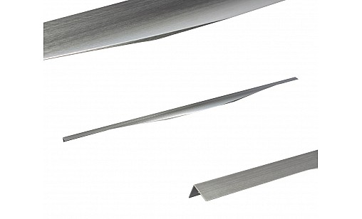 Ручка профільна UA 04/0980 G8 Нікель Сталевий ДС