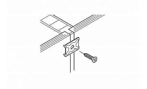 Крепление задней стенки ДВП 18*14мм, 50шт