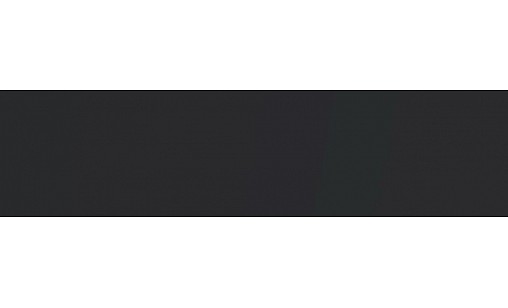 Крайка АБС 42/2 мм HU 19015 Чорна Глянець 90° (SM GL90) Hranipex