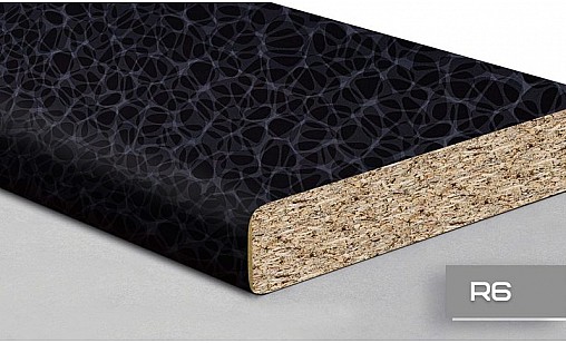 Стільниця LUXEFORM W308 Меланж Рояль 2U R6 3050х1000х38 мм