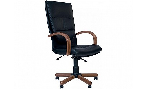 Крісло CREDO extra tilt EX1 LE - A 1.031 чорний/дерево горіх