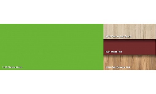 ЛДСП 7190 BS Зелена мамба 2800х2070х18мм Kronospan