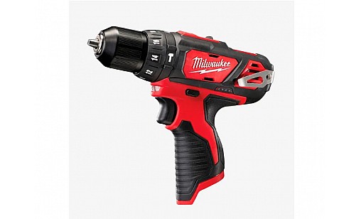Дрель-шуруповерт с ударом аккумуляторный MILWAUKEE, M12 BPD-0, 30Нм