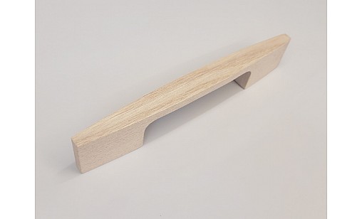 Ручка дерев'яна BRI 90/160 ясень WHITE