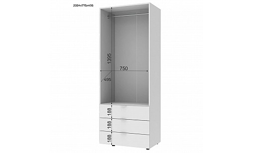 Шафа ASTI-2 Білий