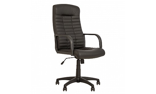 Крісло BOSS KD tilt PL64 ECO-30 чорний