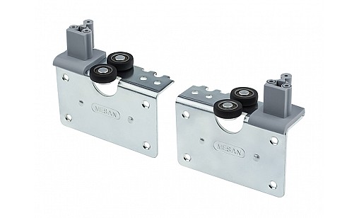 Ролик стандарт верхній 2шт (лівий   правий) к-т (встановлюється 4шт) 101-10-01-403, ZETA 01