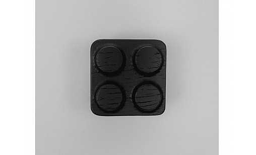 Ручка дерев'яна Block 40*40*25 мм