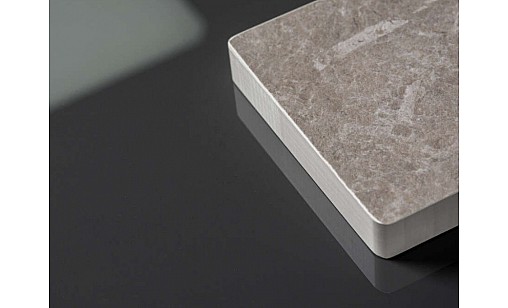 Панель МДФ KronoSpan 0164 HG/BS Антрацит (полистир. пленка) 2800х1220х18 мм - Feelness High Gloss Панель МДФ KronoSpan 0164 HG/BS Антрацит (полистир. пленка) 2800х1220х18 мм - Feelness High Gloss