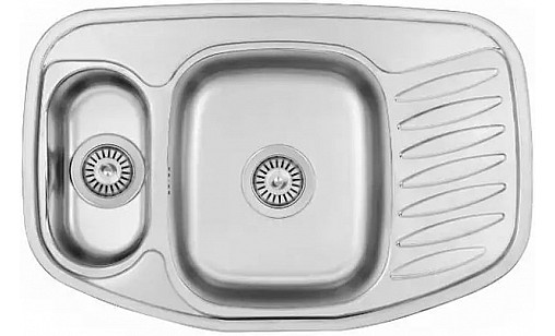 Мойка нержавеющая FABIANO 78*51*1,5 Micro Decor (0,8) 8211.401.0329