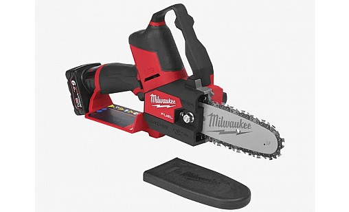 Пила цепная аккумуляторная MILWAUKEE, M12 FUEL FHS-602X, 150мм (  зарядное устройство, 2 аккум.Х 6Аг, HD кейс)