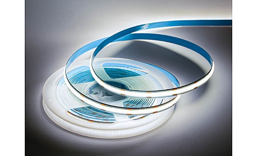 Стрічка світлодіодна 12V COB-320 W IP20/9W холодний білий MТК