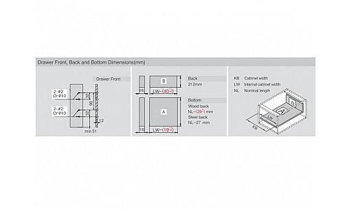 ДТС SLIM Тандембокс білий L-500/ 238 Tip-on HT445004A11 (Е29) ДТС SLIM Тандембокс білий L-500/ 238 Tip-on HT445004A11 (Е29)