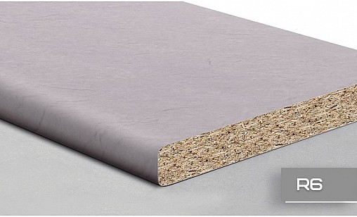 Стільниця LUXEFORM S967 Бiлий Камiнь 2U R6 3050х1000х28 мм