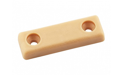 Ніжка під 2 саморізи пластик 5х15х50мм Бук ДС