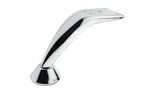 Ніжка DZ 07/st G2 Хром H-120мм ДС ЄвроЛайн