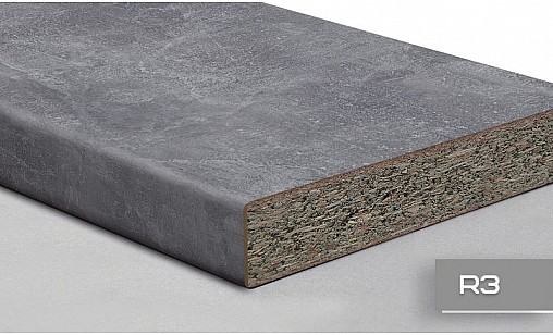 Стільниця LUXEFORM L141 Агата 2U R3 3050х600х38 мм вологост.