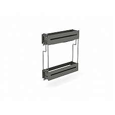 Карго 150/2 антрацит Quadra Jolly pull out Hettich Q-352NMH Siderplast