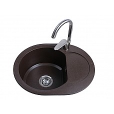 Мийка BRETTA ROUND 600*470 коричневий