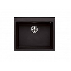 Мийка гранітна ELLECI Q 105 on top black k86