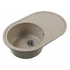 Мийка гранітна VENTOLUX EMILIA 755x490x200 Коричневий пісок