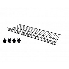 Полиця під взуття L-900мм чорна ДС