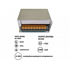 Трансформатор TR 360W 30A DC12 Biom